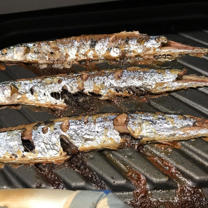 オーブンで！こんがり美味しい秋刀魚の塩焼き